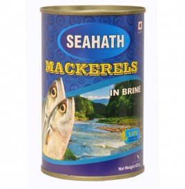 Seahath's Mackerels In Brine   Tin  425 grams